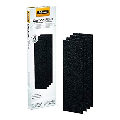Fellowes AeraMax 100 Air Purifier Authentic Carbon Replacement Filters - 4 Pack (9324001) - Image 4