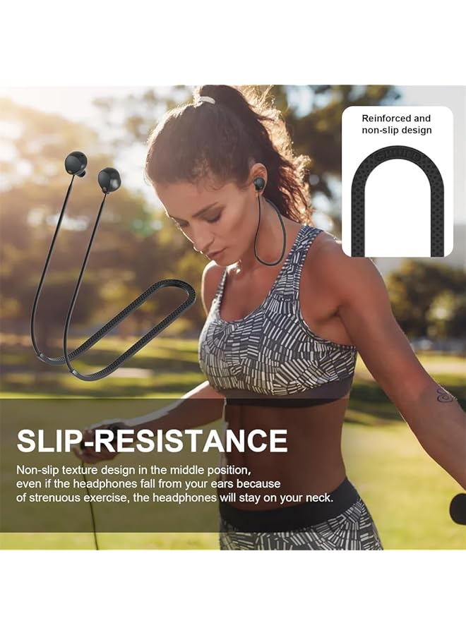 إيروريكس 3 قطع حافظة لسوني Wf 1000Xm5 مع حزام رياضي من السيليكون وحقيبة تخزين مجموعة حافظة واقية من السيليكون الناعم لسوني Wf 1000Xm5 2023 غير أصلية سوني Wf 1000Xm5 بيضاء - Image 5