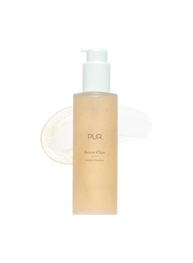 Pur PÜR MINERALS Forever Clean Gentle Facial Cleanser, Sulfate-Free Makeup Remover, Vegan-Friendly Formula, Green Tea, Aloe Vera - Image 1
