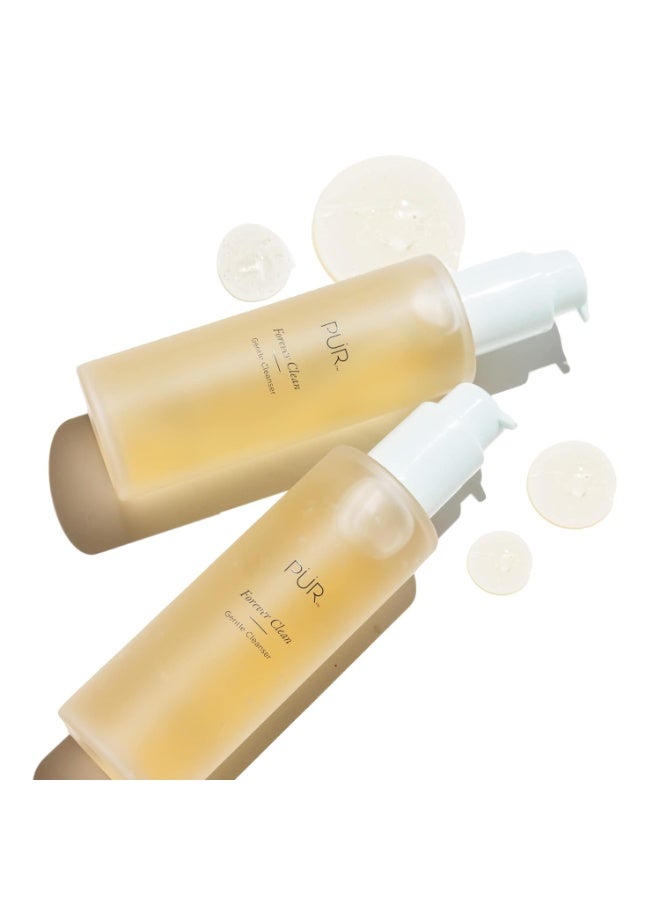 Pur PÜR MINERALS Forever Clean Gentle Facial Cleanser, Sulfate-Free Makeup Remover, Vegan-Friendly Formula, Green Tea, Aloe Vera - Image 2
