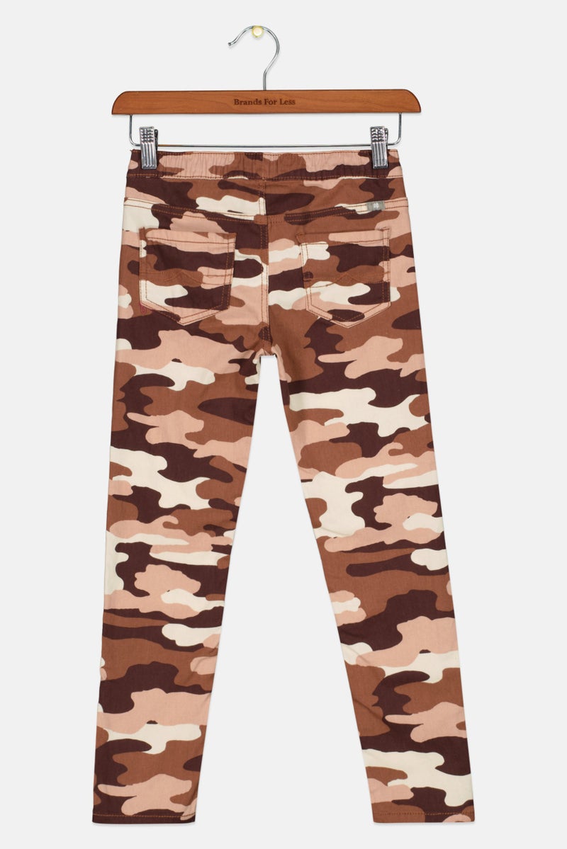 LUCKY BRAND سروال جوجر مموه للفتيات، متعدد الألوان - Image 2