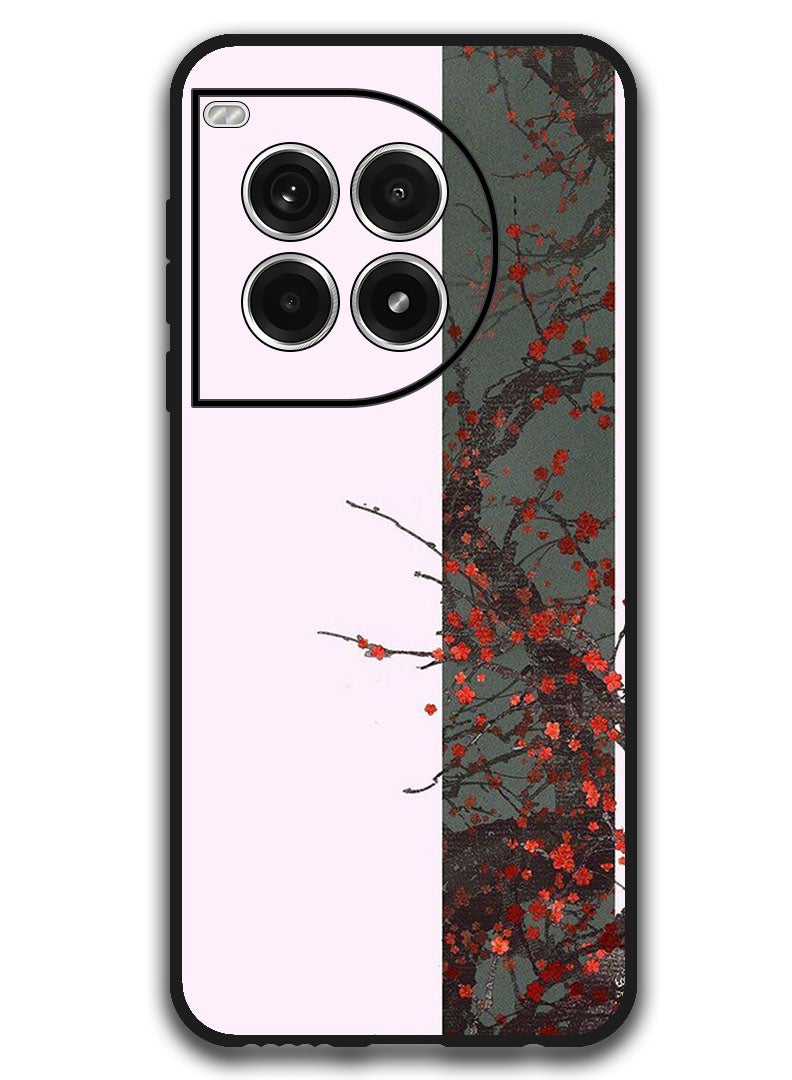 Theodor Protective Case Anti Scratch Shock Proof Bumper Cover For OnePlus Ace 3 Pro Floral design - Image 1
