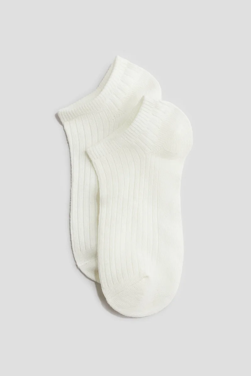 H&M 5-pack rib-knit trainer socks