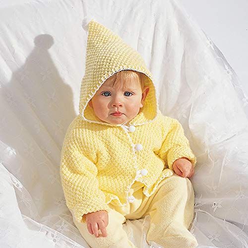 Bernat Softee Baby Yarn, 5 oz, Gauge 3 Light, Lemon - Image 3