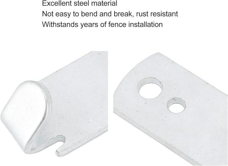 Ejoyous 5Pcs Steel Fence Wire Twist Tool with Key Ring Hole for Garden Agricultural Fencing - Image 5