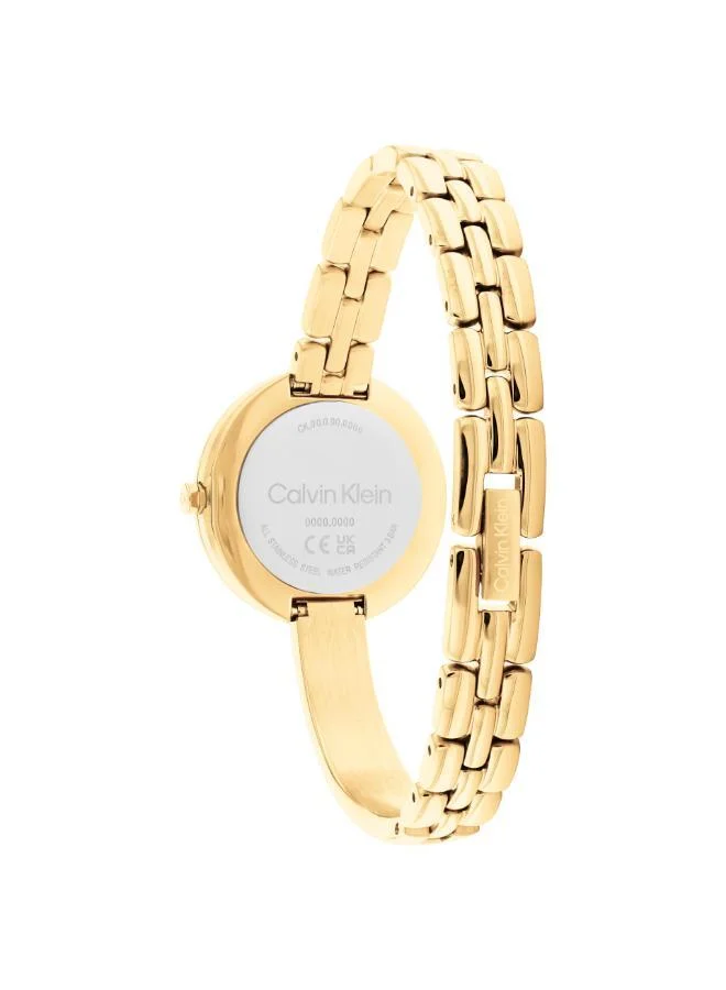 كالفن كلاين ساعة انالوج بوجه دائري