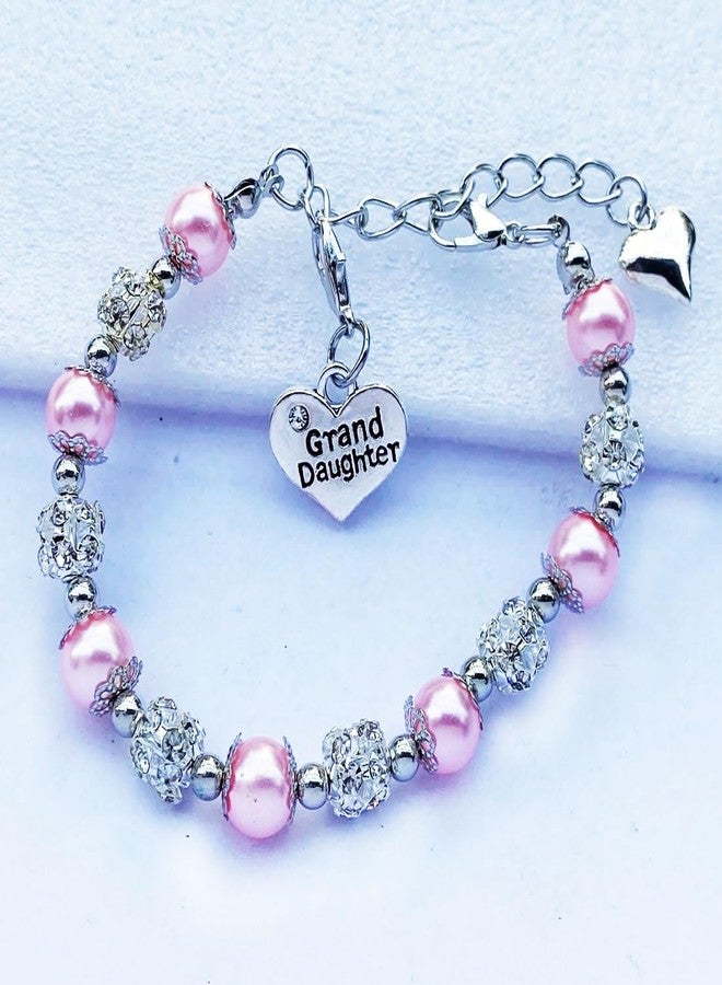 DOLON Pink Color Gift for Granddaughter Bracelet Jewelry - Image 3
