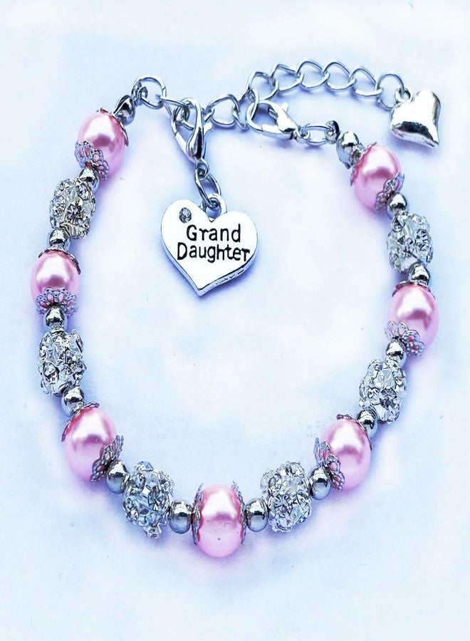 DOLON Pink Color Gift for Granddaughter Bracelet Jewelry - Image 5