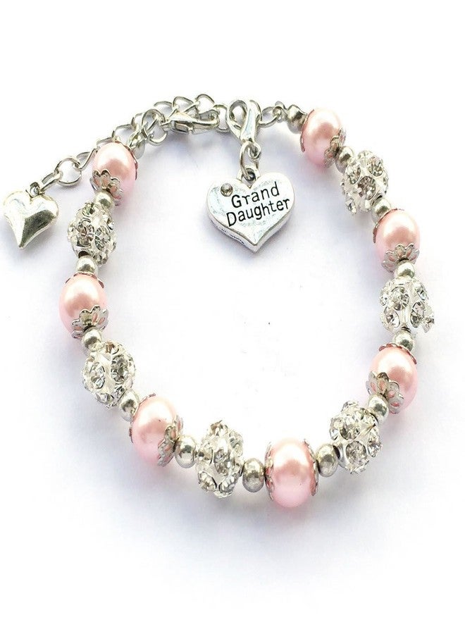 DOLON Pink Color Gift for Granddaughter Bracelet Jewelry - Image 1