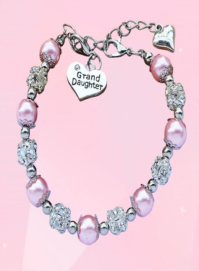 DOLON Pink Color Gift for Granddaughter Bracelet Jewelry - Image 4