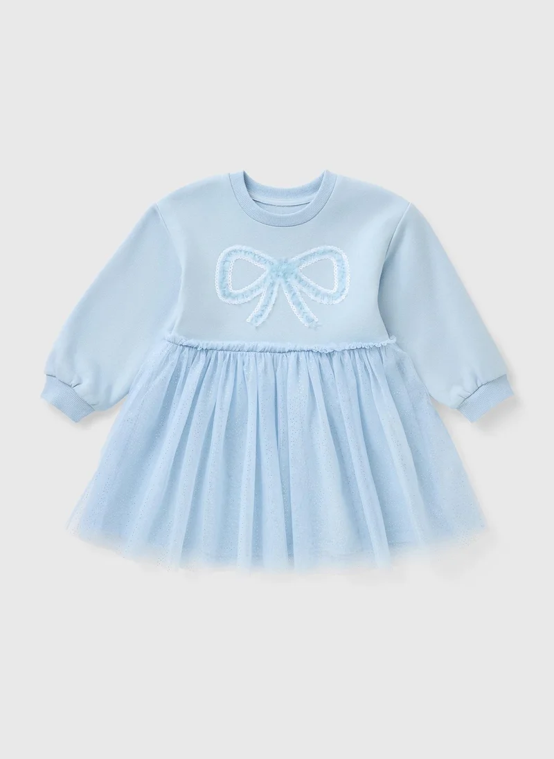Matalan Girls Blue Bow Tutu Dress