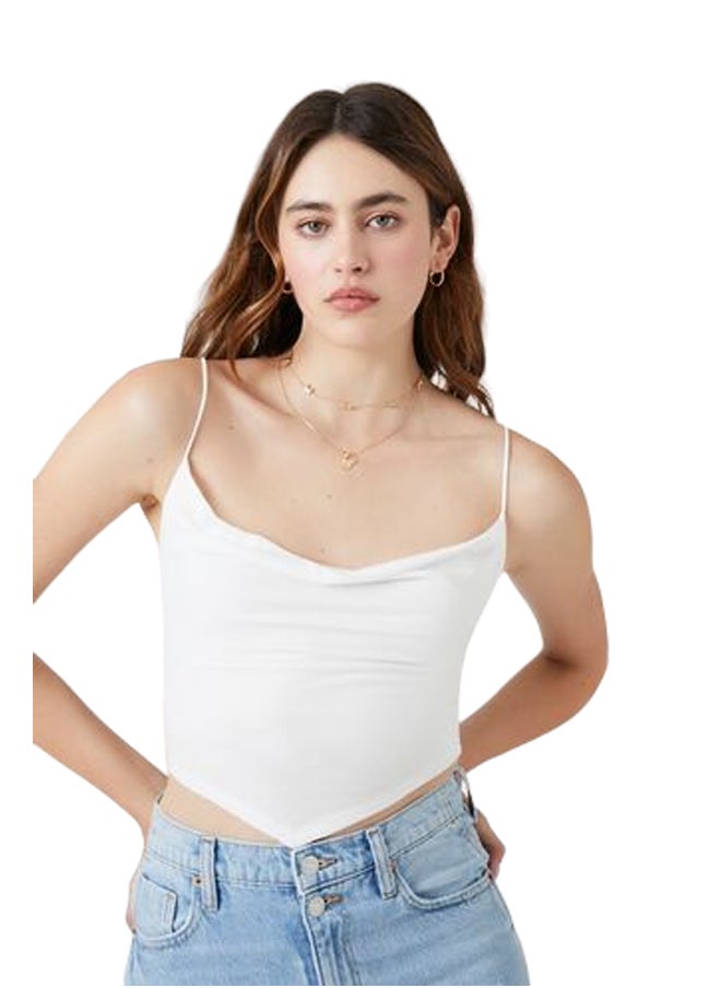 FOREVER 21 - Cropped Cowl Cami - Image 1