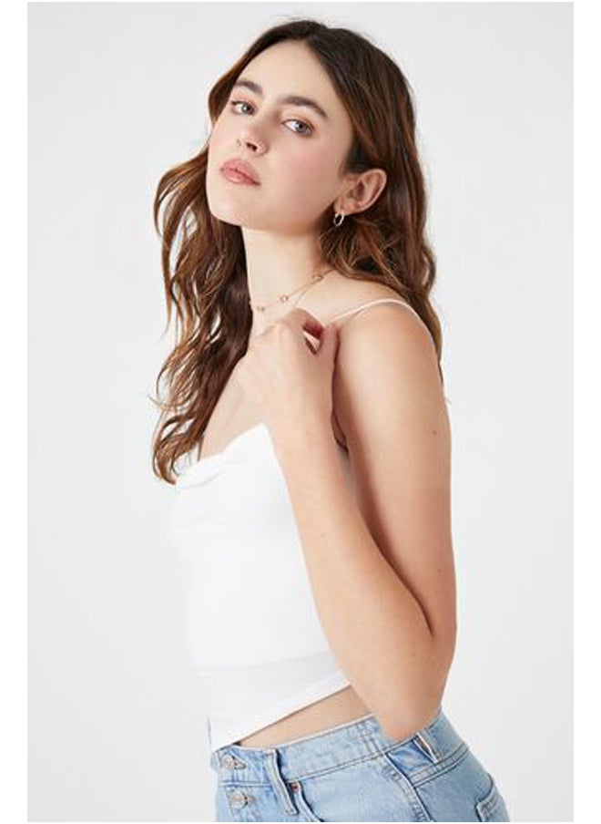 FOREVER 21 - Cropped Cowl Cami - Image 1