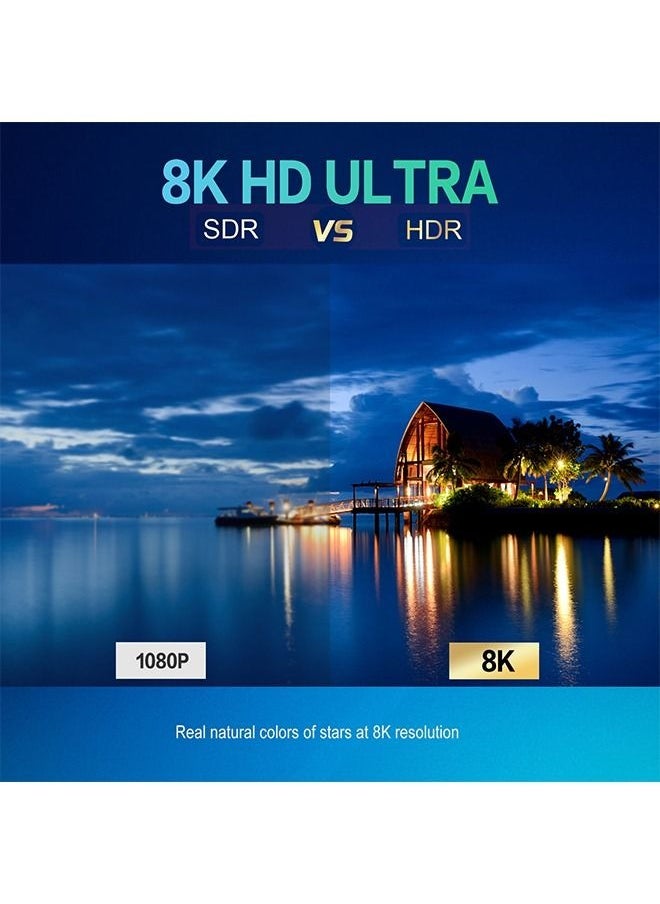 Generic - Portable Projector Support 8K Video  Native 1080P Full HD - Home Theater - 320 ANSI Lumens - Compatible with TV  Pad Laptop - Image 1