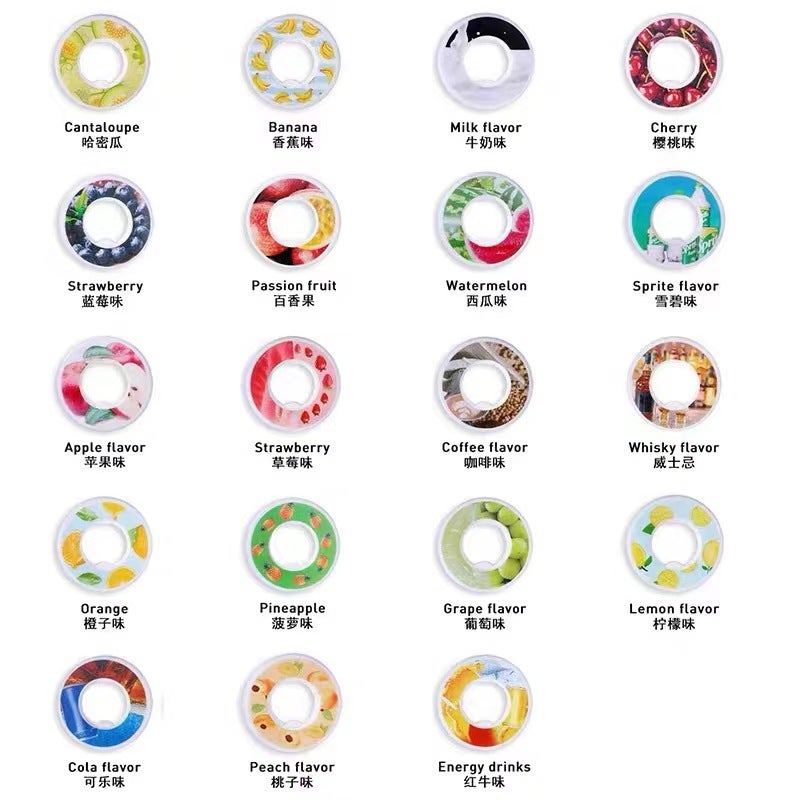 كوب عطر مرح ذو جاذبية جمالية عالية، كوب واحد مع خمسة حلقات عطر، كوب ماء مع عطر أخضر، جهاز شرب سحري - Image 5