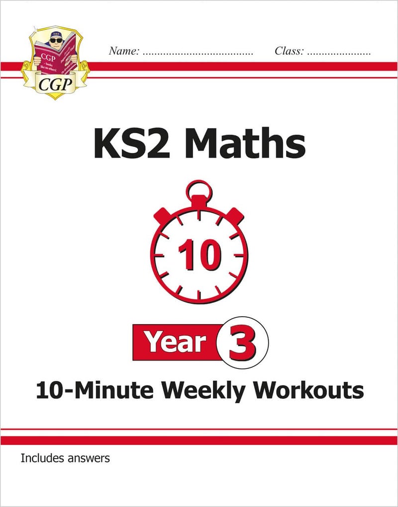 KS2 Maths 10-Minute Weekly Workouts - Year 3 - Image 1