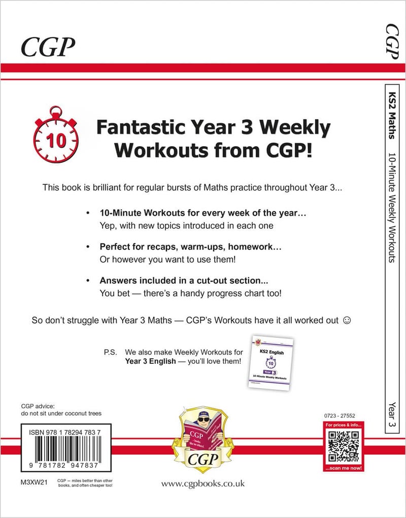 KS2 Maths 10-Minute Weekly Workouts - Year 3 - Image 2