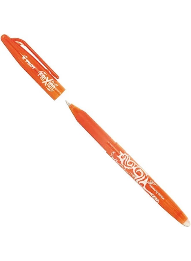 بايلوت قلم حبر جاف قابل للمسح من بايلوت فريكشن، مقاس رأس 0.7 مم، برتقالي - Image 2