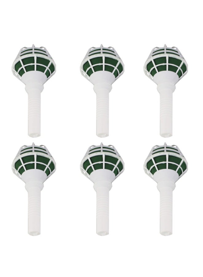 Bouquet Holder, DIY Wedding Foam Bouquet Handle Bridal Floral Fresh Artificial Flower Holder,Set of 6 - Image 4