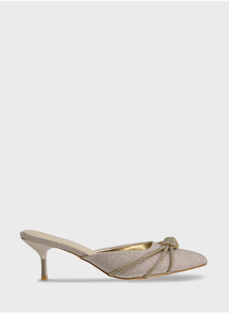 ايلا ليمتد اديشن Diamante Heeled Pump