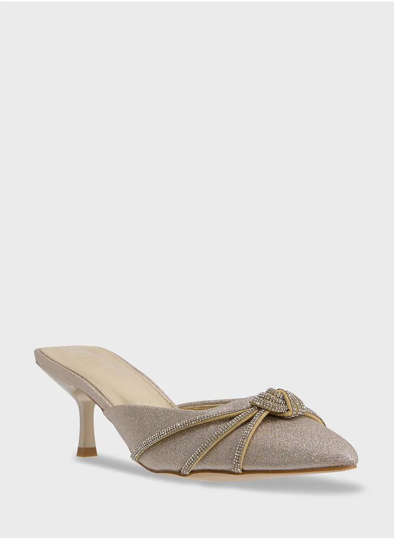 ايلا ليمتد اديشن Diamante Heeled Pump