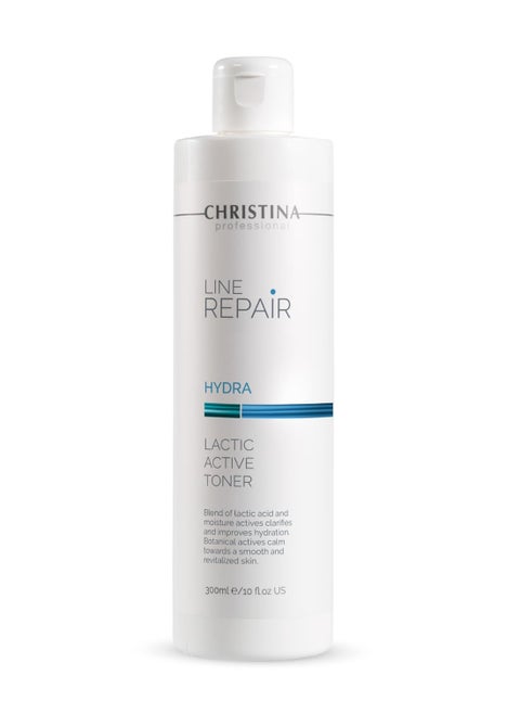 CHRISTINA Line Repair Hydra Lactic Active Toner for Face | Moisturizing and Calming Facial Toner | Rejuvenating Effect and Improved Elasticity 300ml