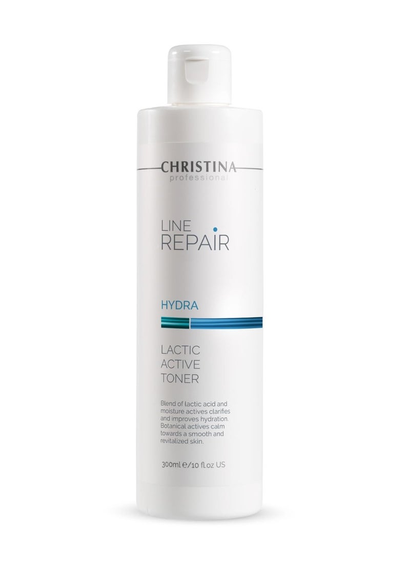 CHRISTINA Line Repair Hydra Lactic Active Toner for Face | Moisturizing and Calming Facial Toner | Rejuvenating Effect and Improved Elasticity 300ml