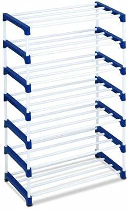 RAXON WORLD Plastic Multipurpose Rack Organizer Shelves for ShoeClothesBooks 7 Layer - Image 1