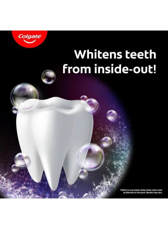 Colgate Visible White O2, Teeth Whitening Toothpaste (50g) for noticeably whiter teeth starting in 3 days with Active Technology, Enamel Safe Teeth Whitening & Fresh Breath - Image 5