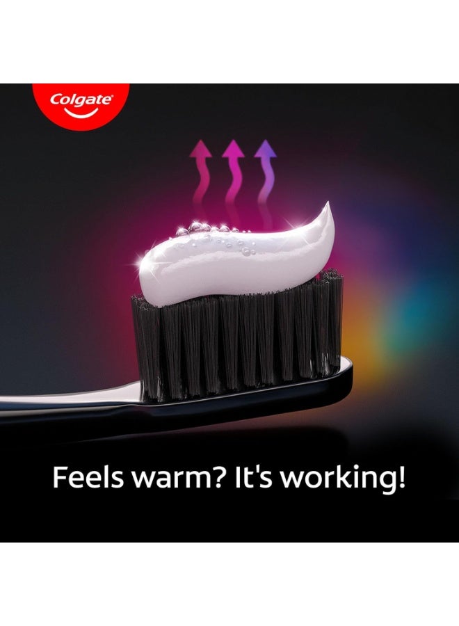 Colgate Visible White O2, Teeth Whitening Toothpaste (50g) for noticeably whiter teeth starting in 3 days with Active Technology, Enamel Safe Teeth Whitening & Fresh Breath - Image 4