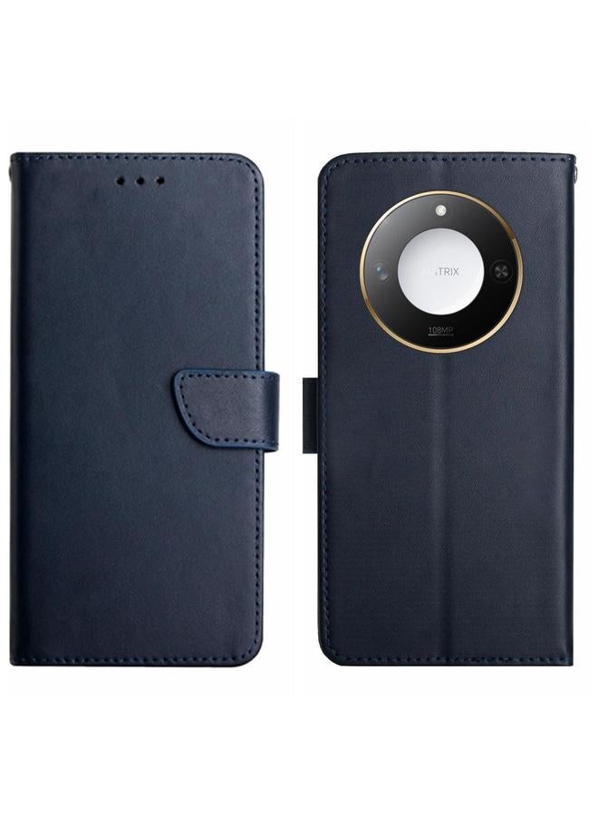 زبون جراب لهاتف Honor X9c Smart HT02 مصنوع من الجلد الطبيعي ومقاوم لبصمات الأصابع - Image 1