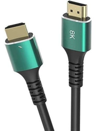 كابل HDMI 8K – طول 1.5 متر، سرعة فائقة 48Gbps – يدعم 8K@60Hz و4K@120Hz وDolby Vision وHDR - pzsku/Z84E246F10F35C5B26529Z/45/1756880949/8e4b89a6-4eaa-422c-bcca-1fcfd87eeee5