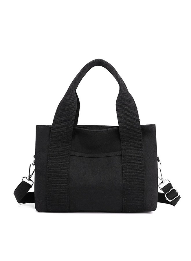 حقائب رسول كانفاس للنساء، حقيبة crossbody التوت شنطة كتف محفظة - أسود  - Image 1