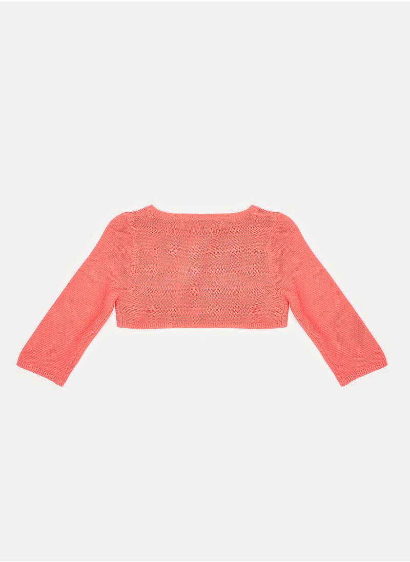 Okaidi OBaiBi By Okaidi Baby Girls Cardigan  - Image 2