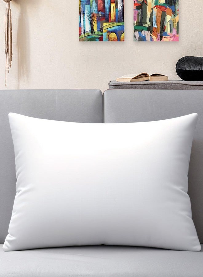 JIEITIVE Throw Pillow Inserts Hypoallergenic Premium Pillow Stuffer Square Form for Decorative Pillow Covers Cushion Set of 1-12 x 20 Inches - Image 5