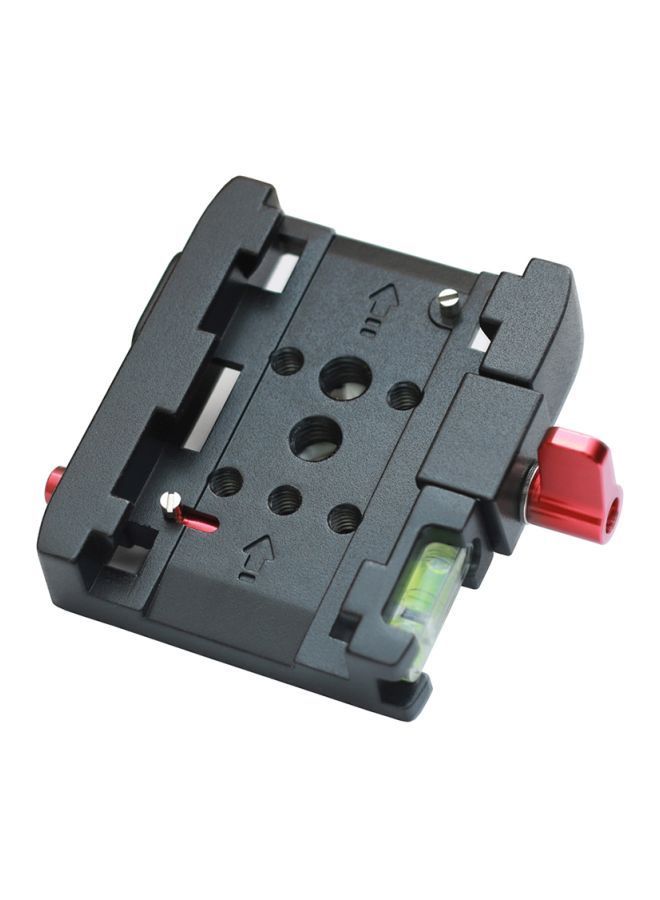 NIBEMINENT Quick Release Clamp Adapter With Plate Black - Image 2