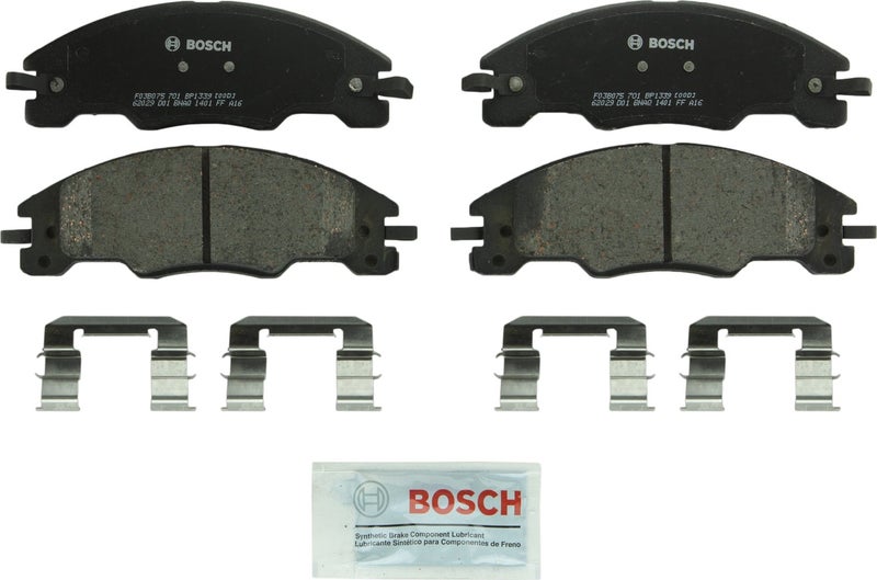 BOSCH BP1339 QuietCast Premium Organic Disc Brake Pad Set - Compatible With Select Ford Focus; FRONT - Image 4