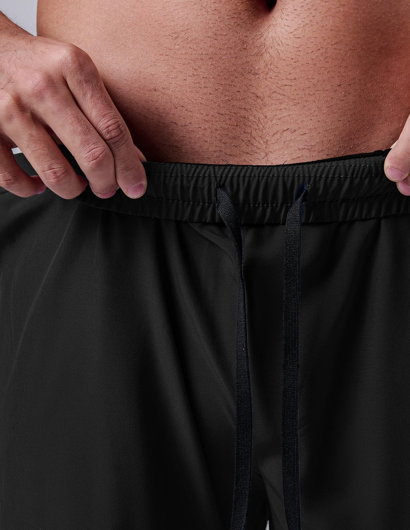 Liberty Pro 3 Pack: Men's 7" Running Shorts with Compression Liner Pockets, Athletic 2 in 1 Shorts for Workout Gym Quick Dry (Set 1, Large) - Image 4