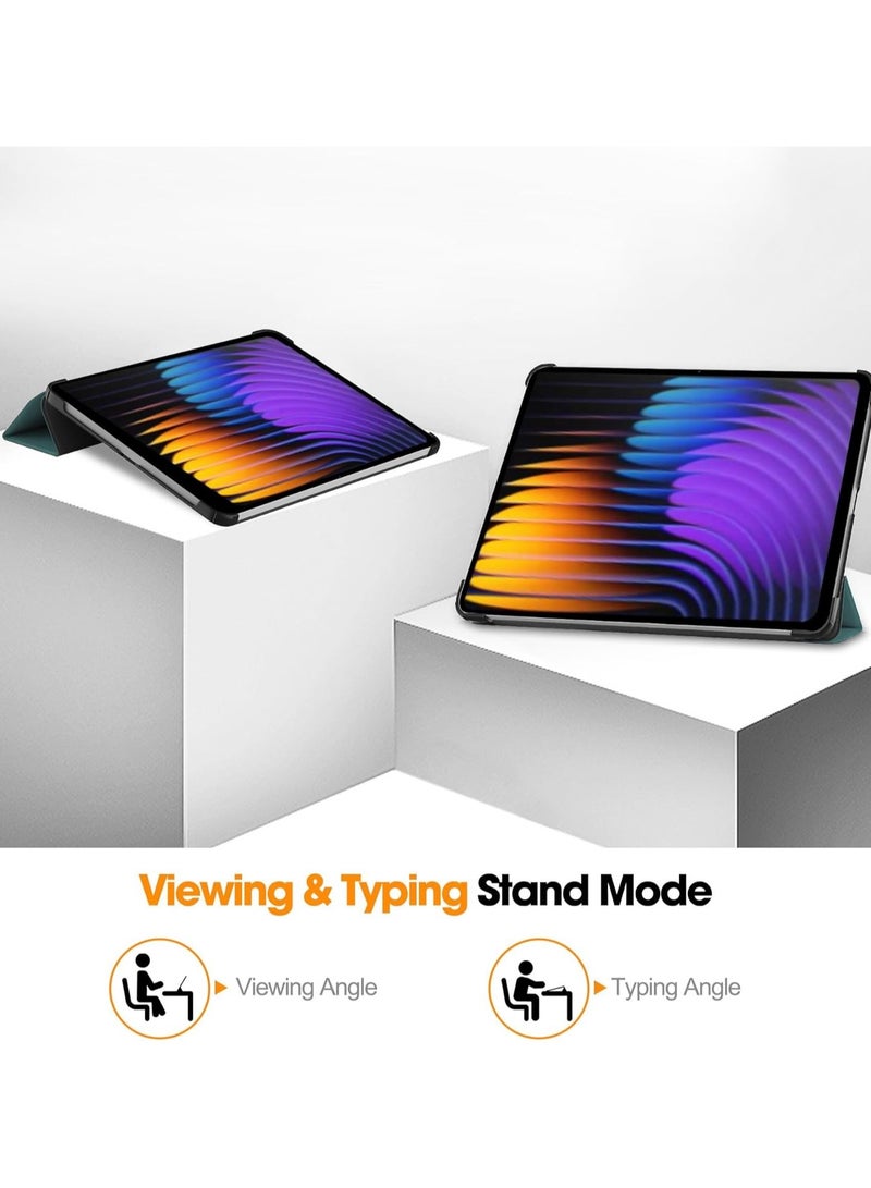 general Case Compatible with Xiaomi Pad 7 (2024) 11.2-inch, Folio Slim Lightweight Hard Shell Smart Protective Cover with Multi-Angle Stand for Mi Pad 7 - Image 3