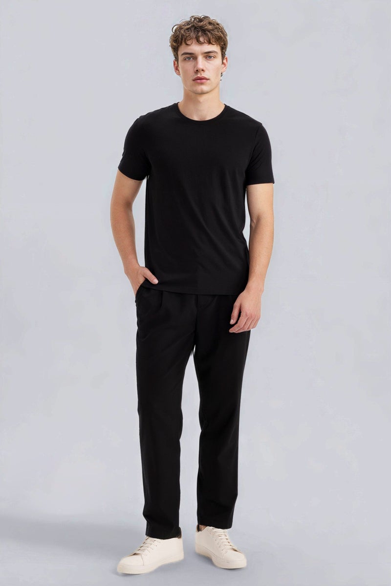 ديفاكتو تيشيرت نص كم سليم فيت برقبة مستديرة - Image 2