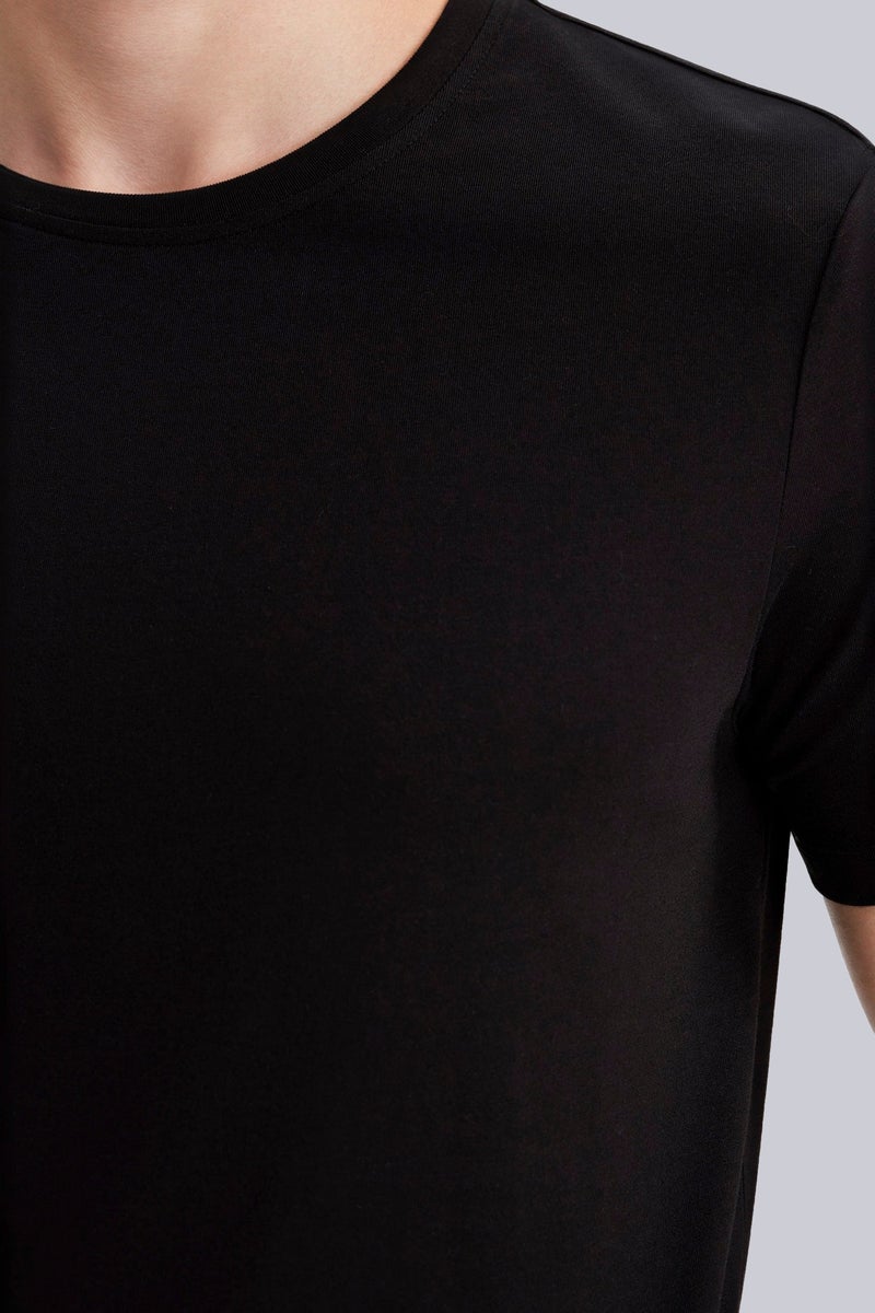 ديفاكتو تيشيرت نص كم سليم فيت برقبة مستديرة - Image 4