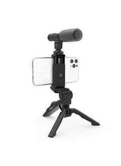 Digipower Like ME Vlogging Kit - Compatible with Smartphones and Cameras Including Microphone, 36 LED Light, and Tripod  - Image 2