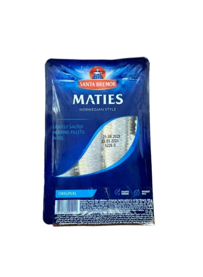 Maties Herring Fillet Original in Oil - 250g