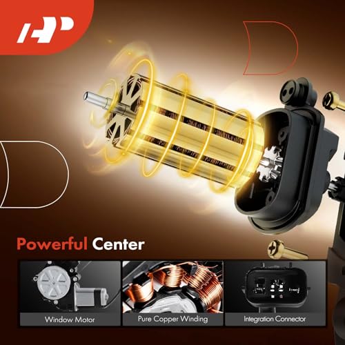 A-Premium Electric Power Window Regulator with Motor Compatible with Honda CR-V CRV 2017-2022, Rear Right Passenger Side - Image 4