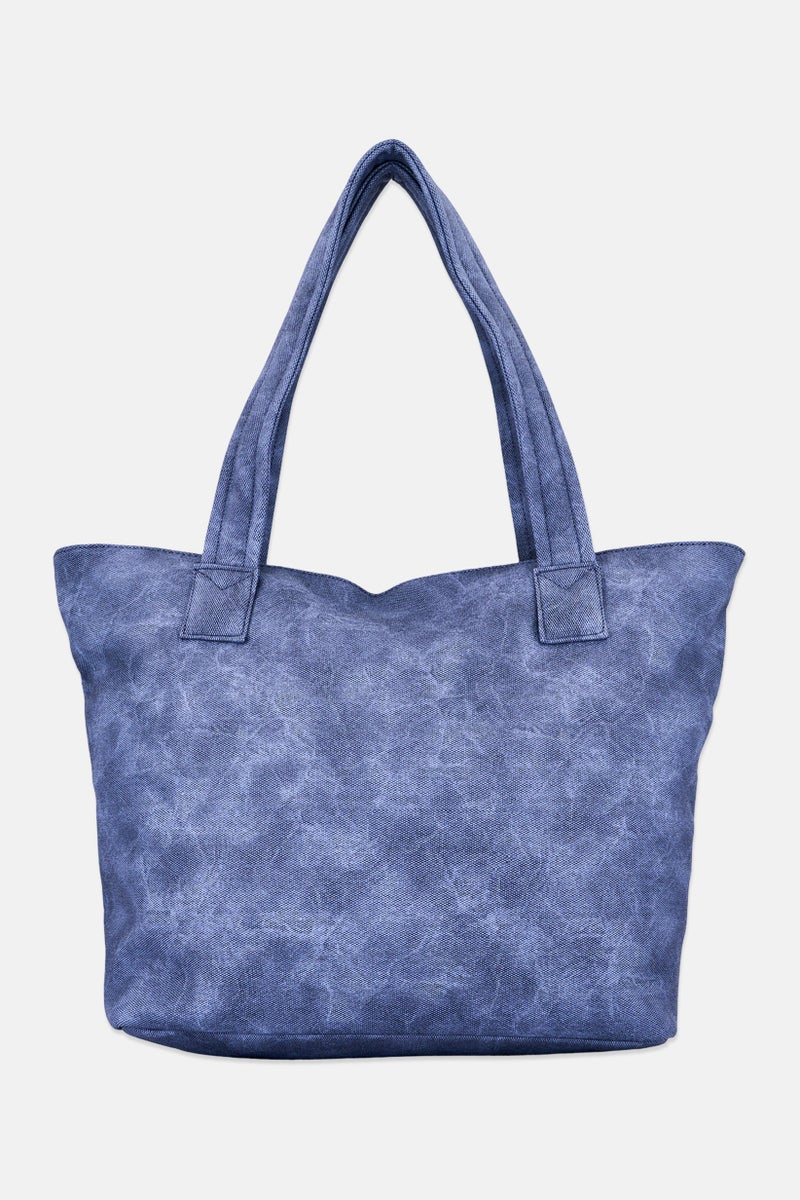 Sam And Libby Women Brand Logo Tote Bag, Ash Blue - Image 2