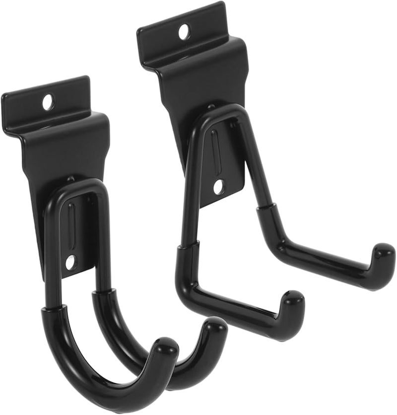 جارنيك 2 قطعة خطافات معدنية متينة للاستخدام الشاق لتخزين المرآب وتنظيم المنزل - Image 1