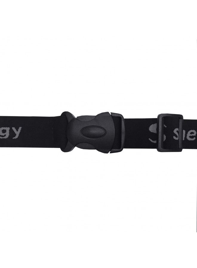 SYNERGY Synergy Running/Triathlon Race Day Number Belt (Black 1-Pack) - Image 3