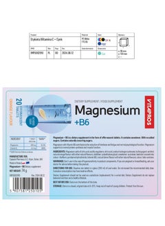 VITAPROS Vitapros Magnesium + B6 Effervescent Tablets - 60 Vegan, Sugar-Free, Orange Flavour Tabs - Boosts Energy, Immune Support & Overall Health - Made in EU  - Image 2