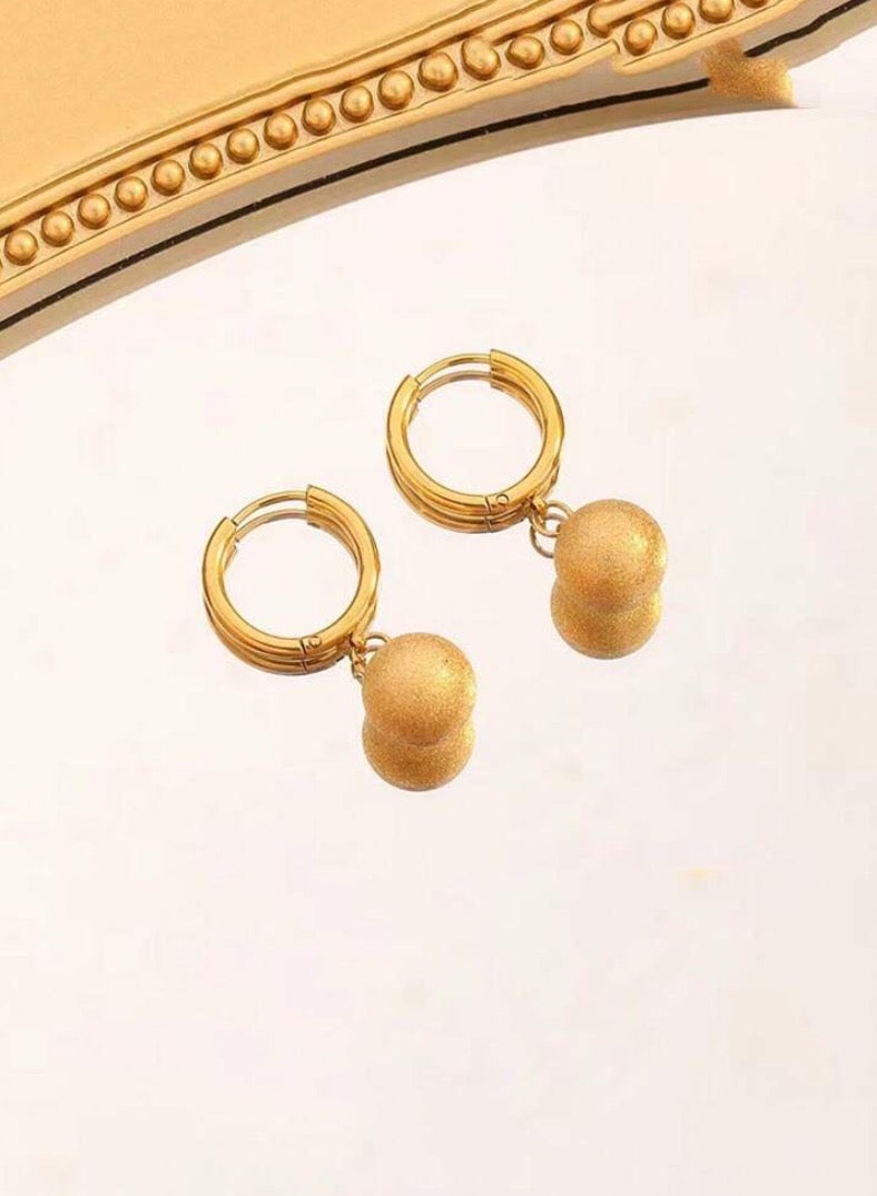 إيكوال حلق اذن نسائي من الاستانلس ستيل دائري أنيق وعالي الجودة - Image 3