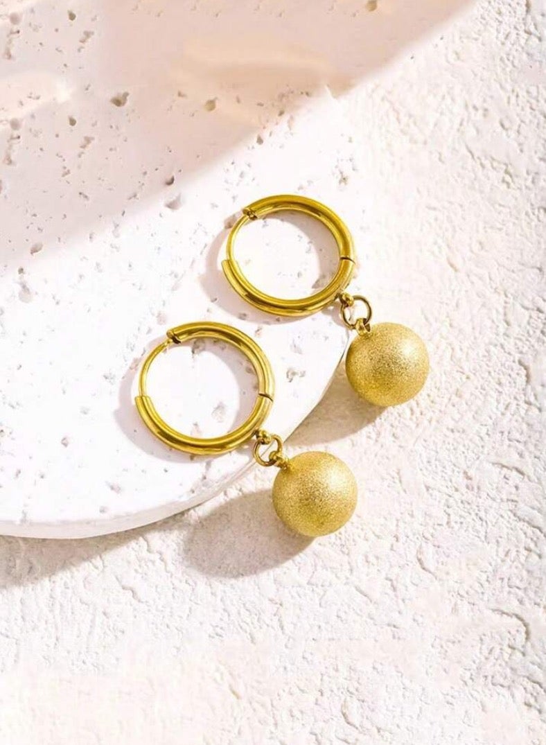 إيكوال حلق اذن نسائي من الاستانلس ستيل دائري أنيق وعالي الجودة - Image 4